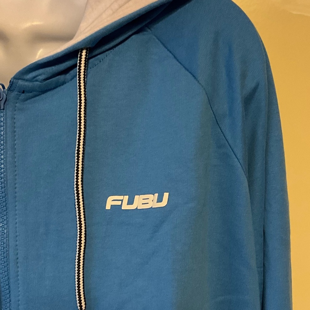 Fubu Mens Zip Up Hoodie size XL - Picture 3 of 12